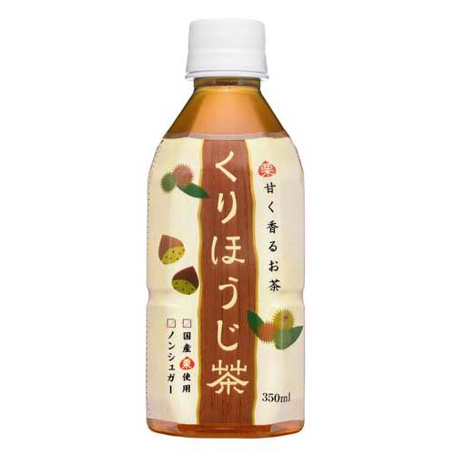 JAN 4940031043781 くりほうじ茶 Hot＆Cold(350ml*24本入) 株式会社ハイピース 水・ソフトドリンク 画像