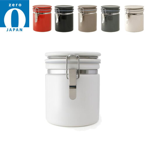 JAN 4940316101502 ZERO JAPAN コーヒーキャニスター150 CO-150 WH・ホワイト 1336454 有限会社ZERO JAPAN キッチン用品・食器・調理器具 画像