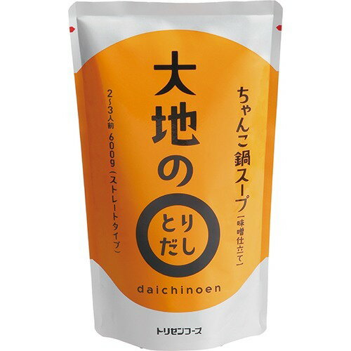 JAN 4940983690439 大地の○(えん) 鶏だしちゃんこ鍋スープ(600g) トリゼンフーズ株式会社 食品 画像