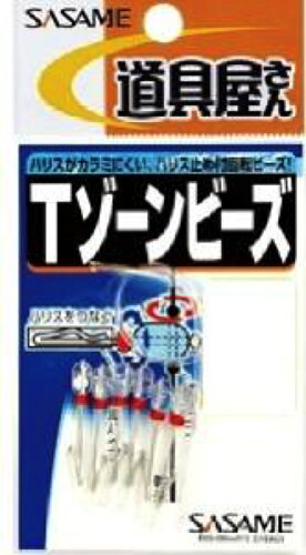 JAN 4941430032192 ささめ針 道具屋さん Tゾーンビーズ （P-382） サイズ:L 適合ライン:38号 株式会社ささめ針 スポーツ・アウトドア 画像