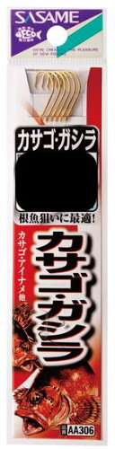 JAN 4941430076196 ササメ針 AA306 カサゴ・ガシラ 金 糸付 10-2 株式会社ささめ針 スポーツ・アウトドア 画像