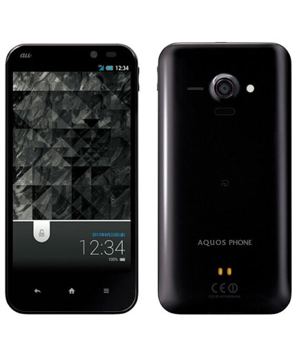 JAN 4941787042462 SHARP AQUOS PHONE SERIE SHL22 ブラック KDDI株式会社 スマートフォン・タブレット 画像