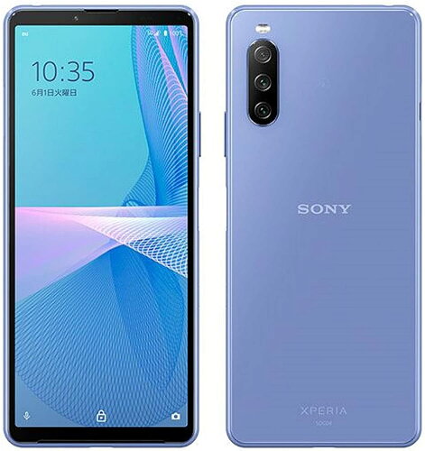 JAN 4941787083618 SONY Xperia 10 III SOG04 ブルー KDDI株式会社 スマートフォン・タブレット 画像