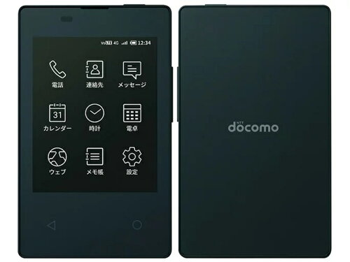 JAN 4942857204384 KYOCERA カードケータイ KY-01L Ink Black 株式会社NTTドコモ スマートフォン・タブレット 画像