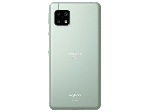 JAN 4942857217025 SHARP AQUOS sense5G SH-53A オリーブシルバー 株式会社NTTドコモ スマートフォン・タブレット 画像