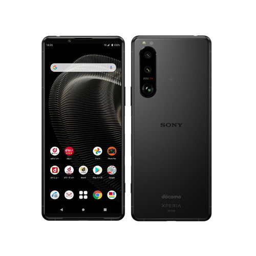 JAN 4942857219821 SONY Xperia 5 III SO-53B フロストブラック 株式会社NTTドコモ スマートフォン・タブレット 画像