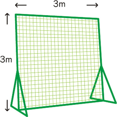JAN 4943432011526 KANEYA カネヤ 防球フェンス取替Wネット 3m×3m KB-3500WN 鐘屋産業株式会社 スポーツ・アウトドア 画像