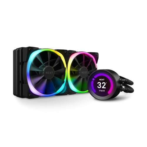 JAN 4943508302152 NZXT 水冷CPUクーラー KRAKEN Z RGB 240mm ブラック RL-KRZ53-R1 株式会社タイムリー パソコン・周辺機器 画像