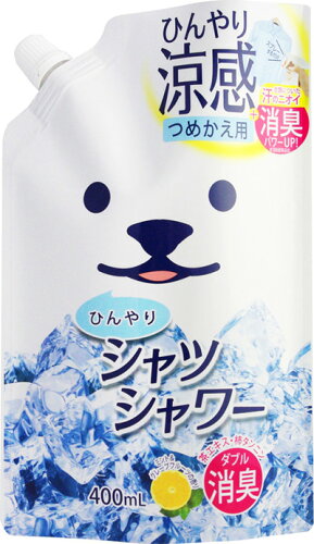 JAN 4944134023497 ひんやりシャツシャワー つめかえ用(400mL) 株式会社ときわ商会 美容・コスメ・香水 画像