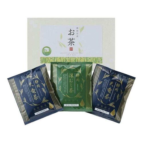 JAN 4944861034063 三盛物産 ドリップ緑茶 3p 天竜茶  深むし茶  dra-30 三盛物産株式会社 水・ソフトドリンク 画像