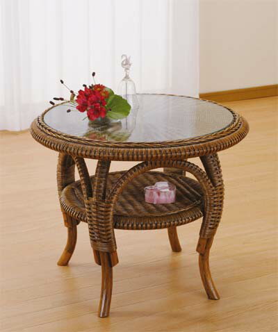 JAN 4945052122972 ROMANTIC RATTAN 今枝商店 T707 テーブル 株式会社今枝商店 インテリア・寝具・収納 画像