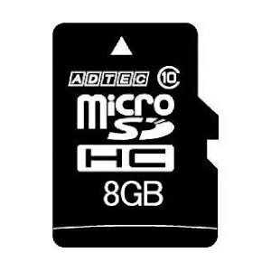 JAN 4946516080432 ADTEC microSDHCメモリーカード 8GB AD-MRHAM8G/10 株式会社アドテック TV・オーディオ・カメラ 画像