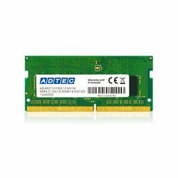 JAN 4946516083785 dos/v用 ddr4-2133 so-dimm  bx  ecc ads2133n-e w 株式会社アドテック パソコン・周辺機器 画像