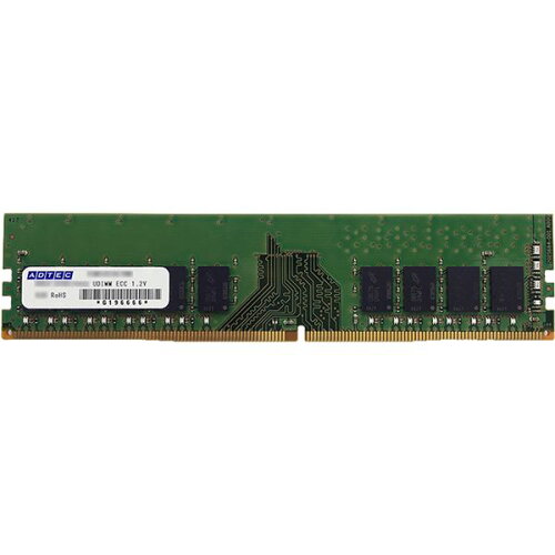 JAN 4946516094521 アドテック ADS2133D-E4GSB DDR4-2133 UDIMM ECC 4GB 1Rx8 | パソコン周辺機器 ワークステーション用メモリー ワークステーション用メモリ SV サーバ メモリー メモリ 増設 業務用 交換 株式会社アドテック パソコン・周辺機器 画像