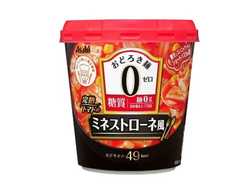 JAN 4946842527151 アサヒ おどろき麺0 完熟トマトのミネストローネ風 16.2g アサヒグループ食品株式会社 食品 画像