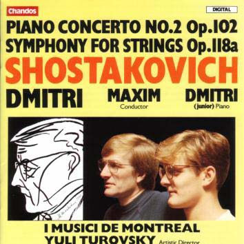 JAN 4947182104217 Shostakovich ショスタコービチ / Piano Concerto.2: Shostakovichjr, M.shostakovich / I Musici De Montreal 株式会社東京エムプラス CD・DVD 画像