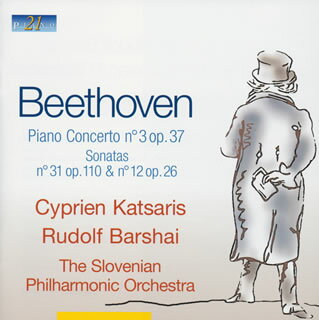 JAN 4947182106501 Beethoven ベートーヴェン / Piano Concerto.3: Katsaris, Barshai / Slovenian.o +piano Sonata.12.31 株式会社東京エムプラス CD・DVD 画像