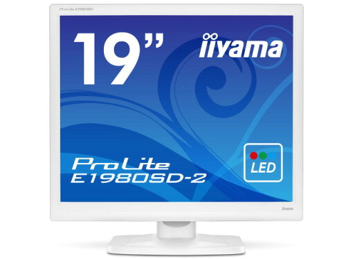 JAN 4948570112487 iiyama 液晶ディスプレイ  PROLITE E1980SD-W2 19.0インチ 株式会社マウスコンピューター パソコン・周辺機器 画像