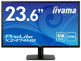 JAN 4948570115495 iiyama 液晶モニター ディスプレイ 24インチ PROLITE X2474HS 株式会社マウスコンピューター パソコン・周辺機器 画像