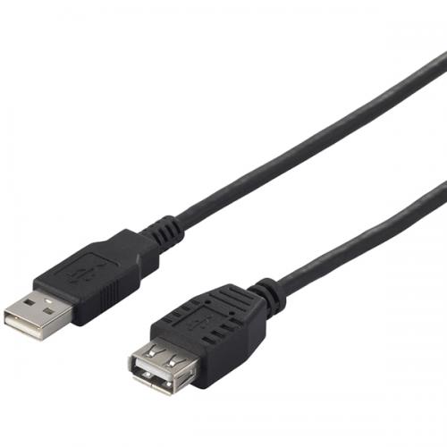 JAN 4950190369462 バッファロー USB2.0 A to 延長・環境対応ケーブル 3.0m ブラック BU2AAK30BK 株式会社バッファロー パソコン・周辺機器 画像