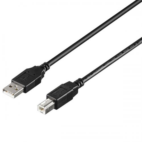 JAN 4950190370628 iBUFFALO USB2.0 A to Bケーブル BU2ABC05BK 株式会社バッファロー パソコン・周辺機器 画像