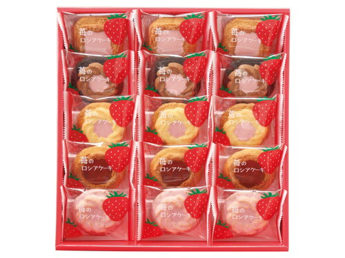 JAN 4950248015044 中山製菓 苺のロシアケーキ 15個 中山製菓株式会社 スイーツ・お菓子 画像