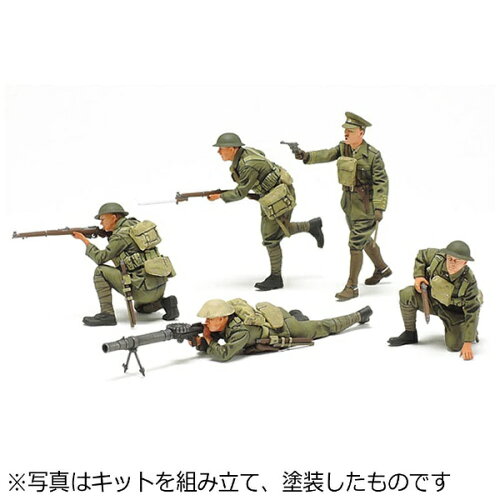 JAN 4950344353392 タミヤ 1/35 MM WW.I イギリス歩兵セット プラモデル 株式会社タミヤ ホビー 画像