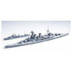 JAN 4950344999491 タミヤ 1/700 イギリス海軍 巡洋戦艦フッド・E級駆逐艦 北大西洋追撃作戦 株式会社タミヤ ホビー 画像