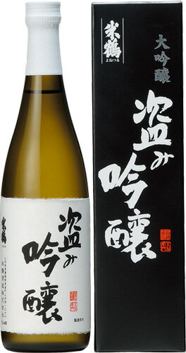 JAN 4951046082146 米鶴 盗み吟醸 大吟 720ml 米鶴酒造株式会社 日本酒・焼酎 画像