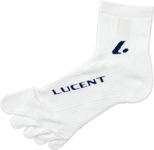 JAN 4951763413803 ルーセント LUCENT Men’s 指ソックス ホワイト XLN3000 株式会社ルーセント スポーツ・アウトドア 画像