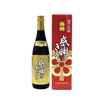 JAN 4951833035300 梅錦 感謝の気持ち 720ml 梅錦山川株式会社 日本酒・焼酎 画像