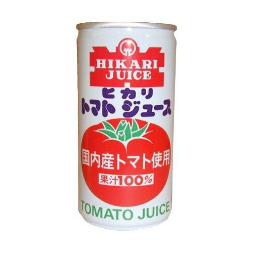 JAN 4952399710014 ヒカリ トマトジュース 43420(190g) 光食品株式会社 水・ソフトドリンク 画像