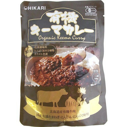 JAN 4952399810103 光食品 有機キーマカレー 中辛(140g) 光食品株式会社 食品 画像