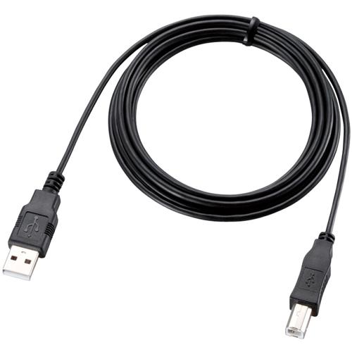 JAN 4953103236653 ELECOM エコUSB2.0ケーブル U2C-JB20BK エレコム株式会社 パソコン・周辺機器 画像