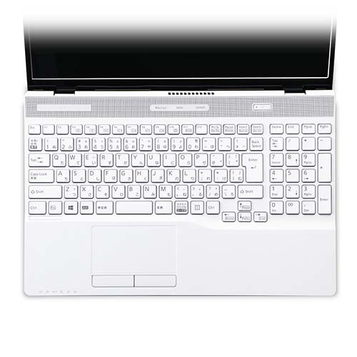 JAN 4953103354784 エレコム キーボード防塵カバー 富士通 LIFEBOOK AH 15.6inch PKB-FMVAH8(1コ入) エレコム株式会社 パソコン・周辺機器 画像