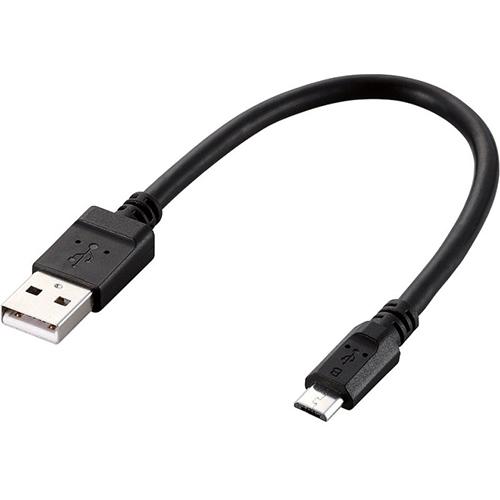 JAN 4953103433861 エレコム USB microB ケーブル 2A出力 充電  20cm ブラック MPA-AMBC2U02BK(1本入) エレコム株式会社 スマートフォン・タブレット 画像