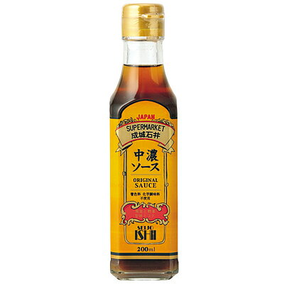 JAN 4953762412153 成城石井 オリジナル中濃ソース 200ml 株式会社成城石井 食品 画像