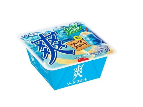 JAN 4953823645667 ロッテ 爽 ソーダフロート 185ml 株式会社ロッテ スイーツ・お菓子 画像