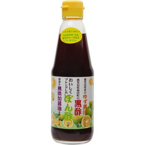 JAN 4953962190059 TSF ゆず黒酢ぽん酢(300ml) 株式会社唐船峡食品 食品 画像