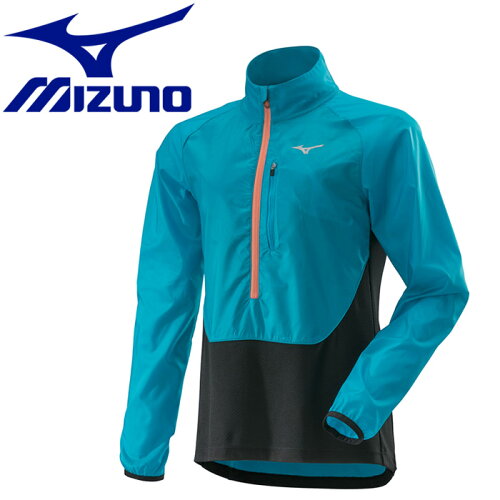 JAN 4954637145909 ミズノ MIZUNO レディース ランニング ブレスサーモ ウィンドブレーカーシャツ ハワイアンオーシャン J2ME8701 23 美津濃株式会社 スポーツ・アウトドア 画像