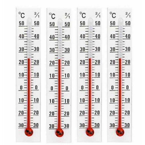 JAN 4955286806609 クレセル 園芸用 温度計 タテ4本セット DP-7S4(1コ入) 株式会社クレセル 花・ガーデン・DIY 画像