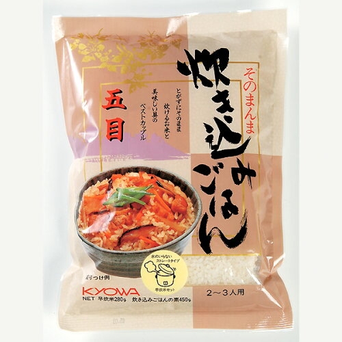 JAN 4955314102802 共和 炊き込みごはん 五目 730g 食品 画像