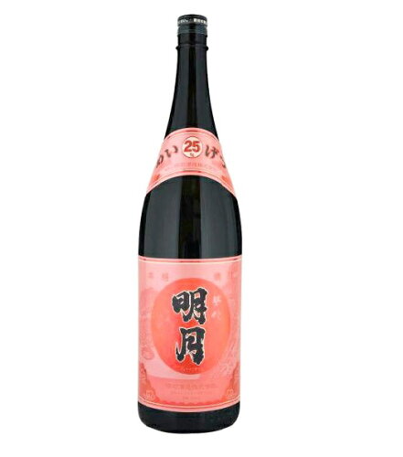 JAN 4955906255619 明月 乙類25°まさり 芋 1.8L 明石酒造株式会社 日本酒・焼酎 画像