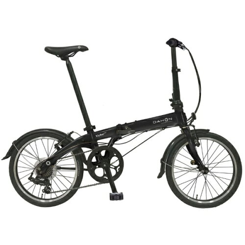 JAN 4956562104723 DAHON｜ダホン 20型 折りたたみ自転車 VybeD7 ヴァイヴD7 オブシディアンブラック/外装7段変速 武田産業株式会社 スポーツ・アウトドア 画像