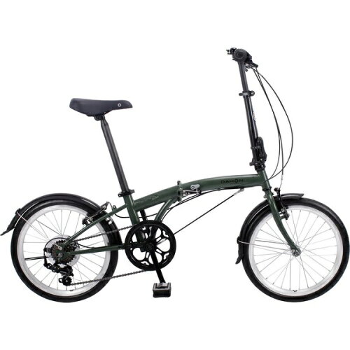 JAN 4956562120631 DAHON｜ダホン 20型 折りたたみ自転車 Gimmick D7 Airless ギミック エアレス マットアーミーグリーン/外装7段変速 2022年モデル 武田産業株式会社 スポーツ・アウトドア 画像