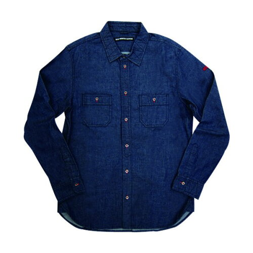 JAN 4956668096052 ミタニコーポレーション MITANI カジュアルウェア RUSH DENIM SHIRT ラッシュ デニム シャツ サイズ：3L ミタニコーポレーション株式会社 花・ガーデン・DIY 画像