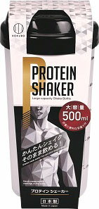 JAN 4956810890736 小久保 プロテインシェーカー ブラック 500ml 株式会社小久保工業所 医薬品・コンタクト・介護 画像