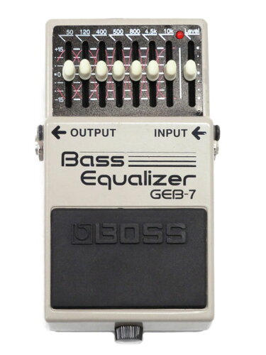 JAN 4957054036881 GEB－7 T BOSS ベース用7バンド・グラフィック・イコライザー Bass Equalizer GEB7T ローランド株式会社 楽器・音響機器 画像