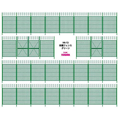 JAN 4957265135137 鉄道模型 津川洋行 HO HA-13 防護フェンス グリーン 株式会社津川洋行 ホビー 画像