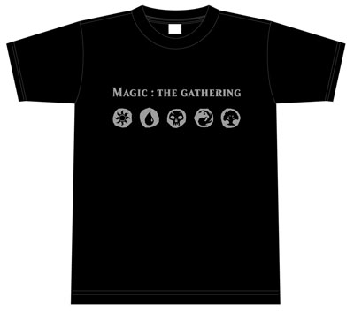 JAN 4957448260557 西野 マジック：ザ・ギャザリング Tシャツ マナモチーフ ブラック L MTGTシヤツマナモチ-フBLKL 株式会社西野 メンズファッション 画像